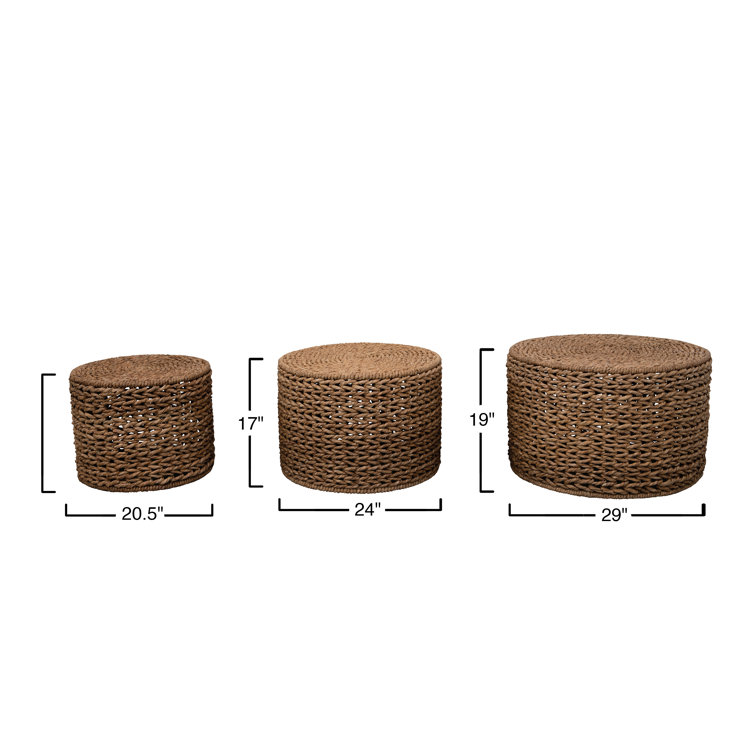 Birch Lane Orie Drum Nesting Tables Wayfair Canada